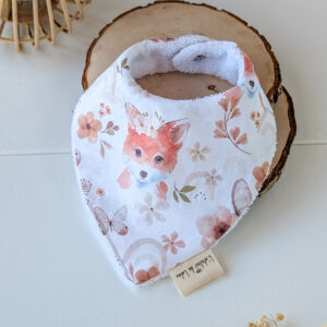 Bavoir nouveau-né Little Fox