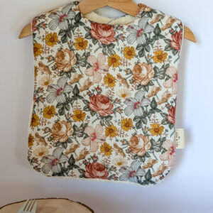 Bavoir Jardins fleuris