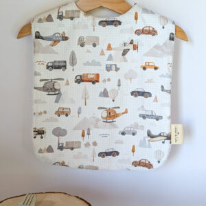 Bavoir petits bolides