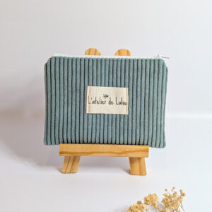 Petite pochette bleue