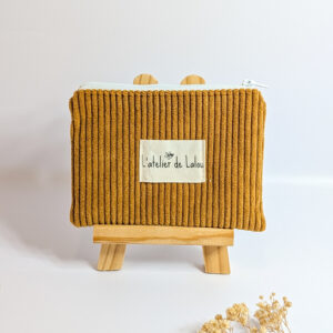 Petite pochette ocre