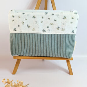 Trousse de toilette petites fleurs