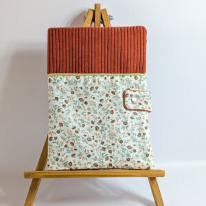 Protège carnet de santé Green flower