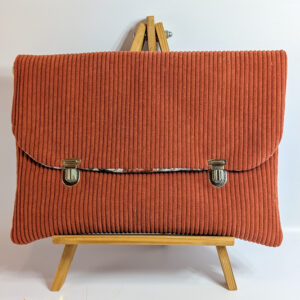 Pochette ordinateur & tablette terracotta