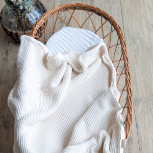 Plaid bébé Lainage beige