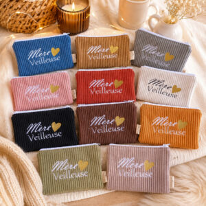 Petite pochette Mère veilleuse - coloris au choix