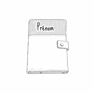 Protège carnet de santé personnalisable