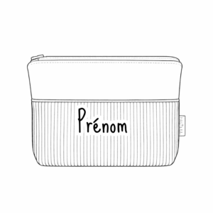 Trousse de toilette personnalisable