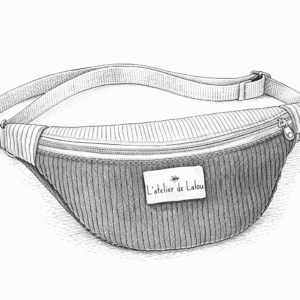 Sac banane personnalisable